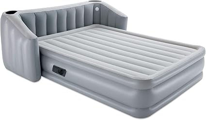 Amazon Com Bestway Wingback Queen Air Mattress With Built In Ac