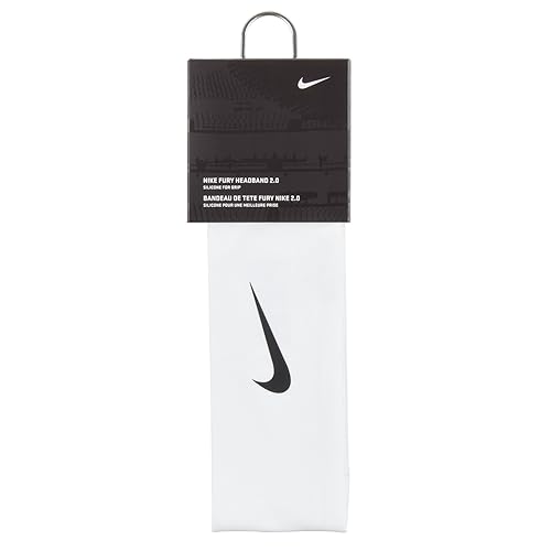 nike fury headband 2.0 white