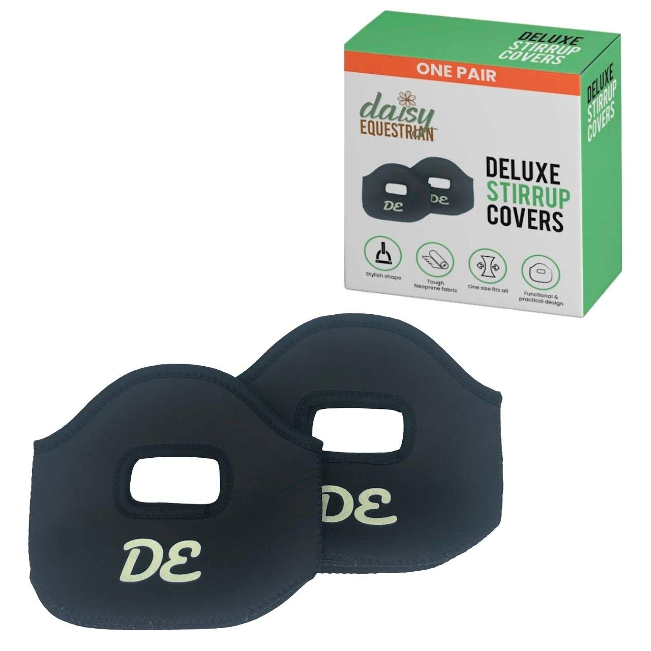 Stirrup Covers For Horse Riding Stirrup Leathers. Daisy Equestrian Neoprene Protection Cover Horse Accessories To Keep Your Horse Saddle & Stirrup Irons Safe.Horse Tack / Horse Equipment Stirrup Socks