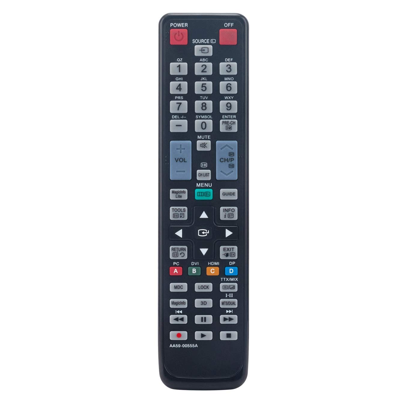 VINABTY AA59-00555A AA5900555A TM1050 Remote Control for SAMSUNG 3D TV LH55UEPLGC/ZA DE40A LH40DEAPLBC/ZA ME55A UE55A DE46A DE55A ME40A ME46A UE46A