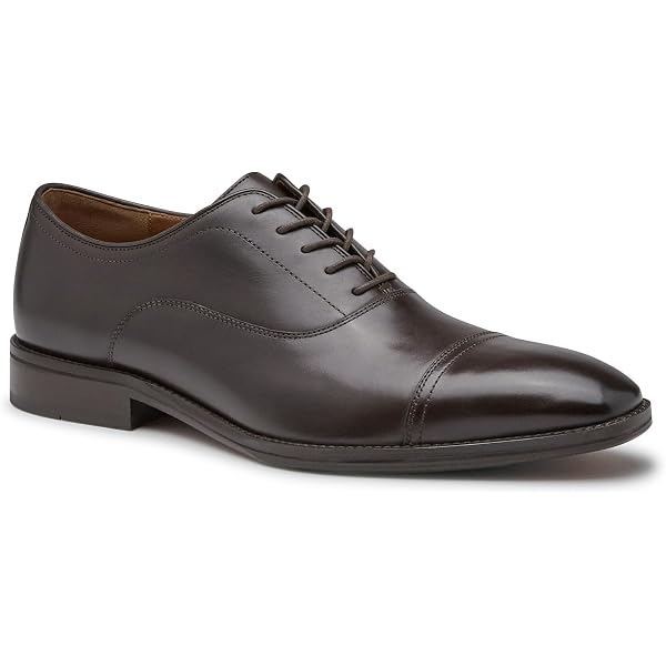 Amazon.com | Johnston & Murphy Mens Cormac Cap Toe Black  display picture 1