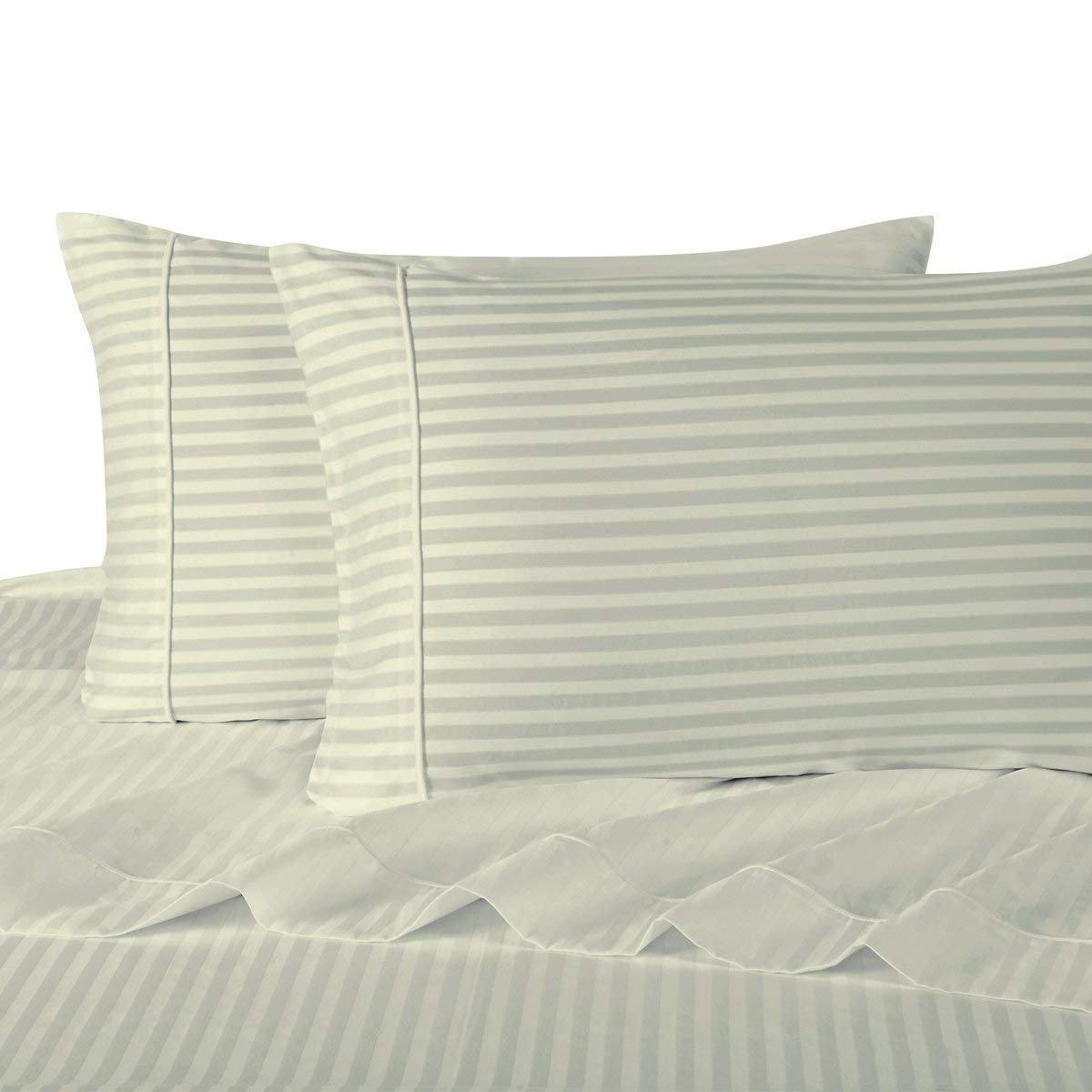 Amazon Split King Size Sheets With 2 Twin XL Fitted Sheets Ivory
