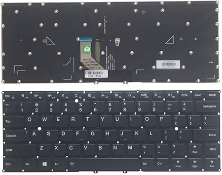 Amazon Com Shkj New Keyboard Us With Backlit For Lenovo Yoga 910 13ikb Yoga 5 Pro Laptop Replacement Computers Accessories