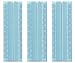 830 Point Prototype PCB Breadboard - Pack of 3 (MB-102) by Aketek