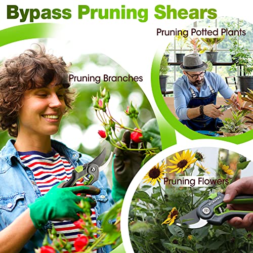 WORKPRO Garden Pruning Shears 2 Pack, 8\