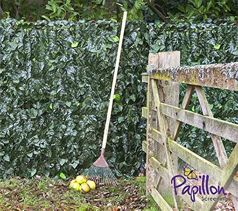 Papillon 3m X 1m 9ft 11in X 3ft 3in Artificial Ivy Plastic Hedge Garden Fence Screening Roll Privacy Border Wind Sun Protection Amazon Co Uk Garden Outdoors