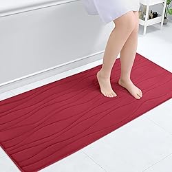 Buganda Memory Foam Bathroom Rug Mat 47x20, Extra