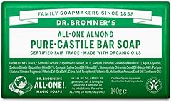 DR. BRONNER's OBAL05 All-One Hemp Almond Pure-Castile Bar Soap, 5-ounces