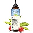Sky Organics Castor Oil (237 ml) USDA Organic Castor Oil Cold Pressed, 100% Pure, Hexane Free Organic Castor Oil – Moisturizi