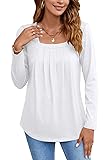 Ladlop Long Sleeve Shirts for Women Fall Fashion