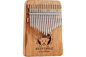 ILWHE Kalimba Thumb Piano 21 Keys/17Keys Finger Piano Portable Musical Instrument for Beginners, Music Gifts for Music Lovers (Deer, Small)
