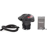 CRAFTSMAN CMXEVBE17678 1.75 Peak HP Wet Dry Vac Powerhead, Portable Shop Vacuum Compatible with a 5 Gallon Bucket (Sold Separately) with Filter Bag and Hose for Jobsite, Outdoor Cleaning