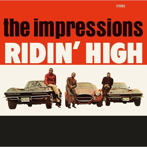 英LP Impressions Ridin High CSD3548 	HIS MASTERS VOICE /00260 The Impressions - Ridin' High - Amazon.com Music