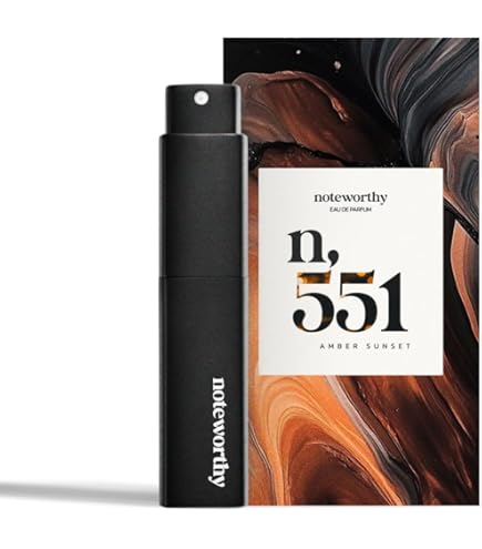 Amazon.com : Noteworthy n,551 Amber Sunset Eau De Parfum – Lily of