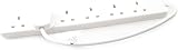 PRO ELEC PELB1709 6 Gang 13A Extension Lead 0.5m White Power Cable view 3