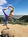 BALEAF Women's Yoga Pants Workout Capris Leggings Pockets Mid Waist Crop Athletic Running Tights Black Grey S