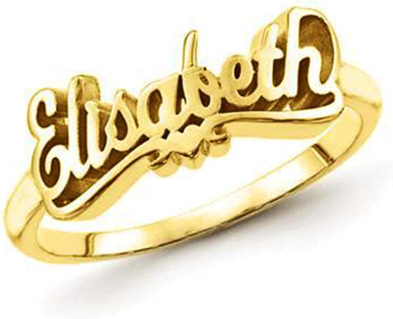 women's name rings