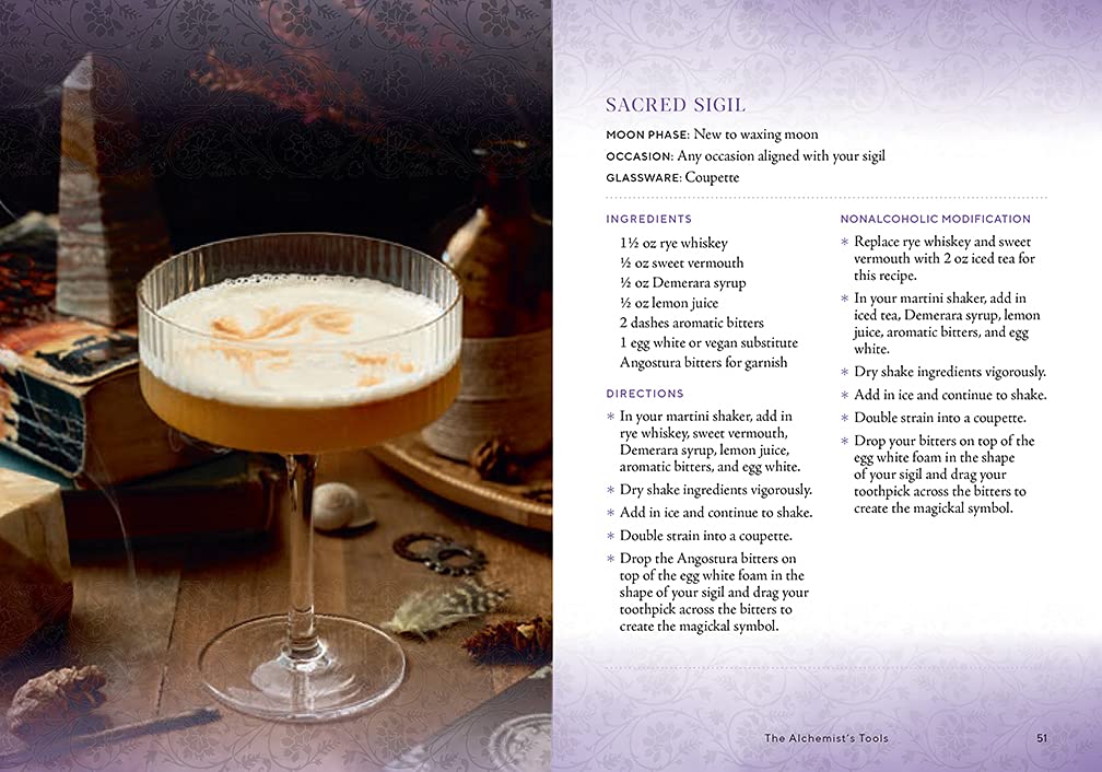 Witch's Brew: Magickal Cocktails to Raise the Spirits - A Cocktail Book