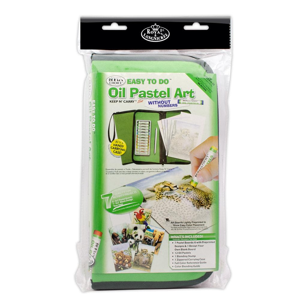 Royal & Langnickel Oil Pastel Designed Painting Set
