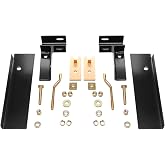 RealTruck BACKRACK Hardware Kit for use w/Standard Bed, Black, No Drill | 30112 | Fits 1997-2014 Ford F-150