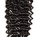 Beauty Forever Brazilian Deep Wave Hair Closure 100% Unprocessed Human Hair Deep Wave 4x4 Free Part Lace Closure Can be Dyed and Bleached (12’’ closure)