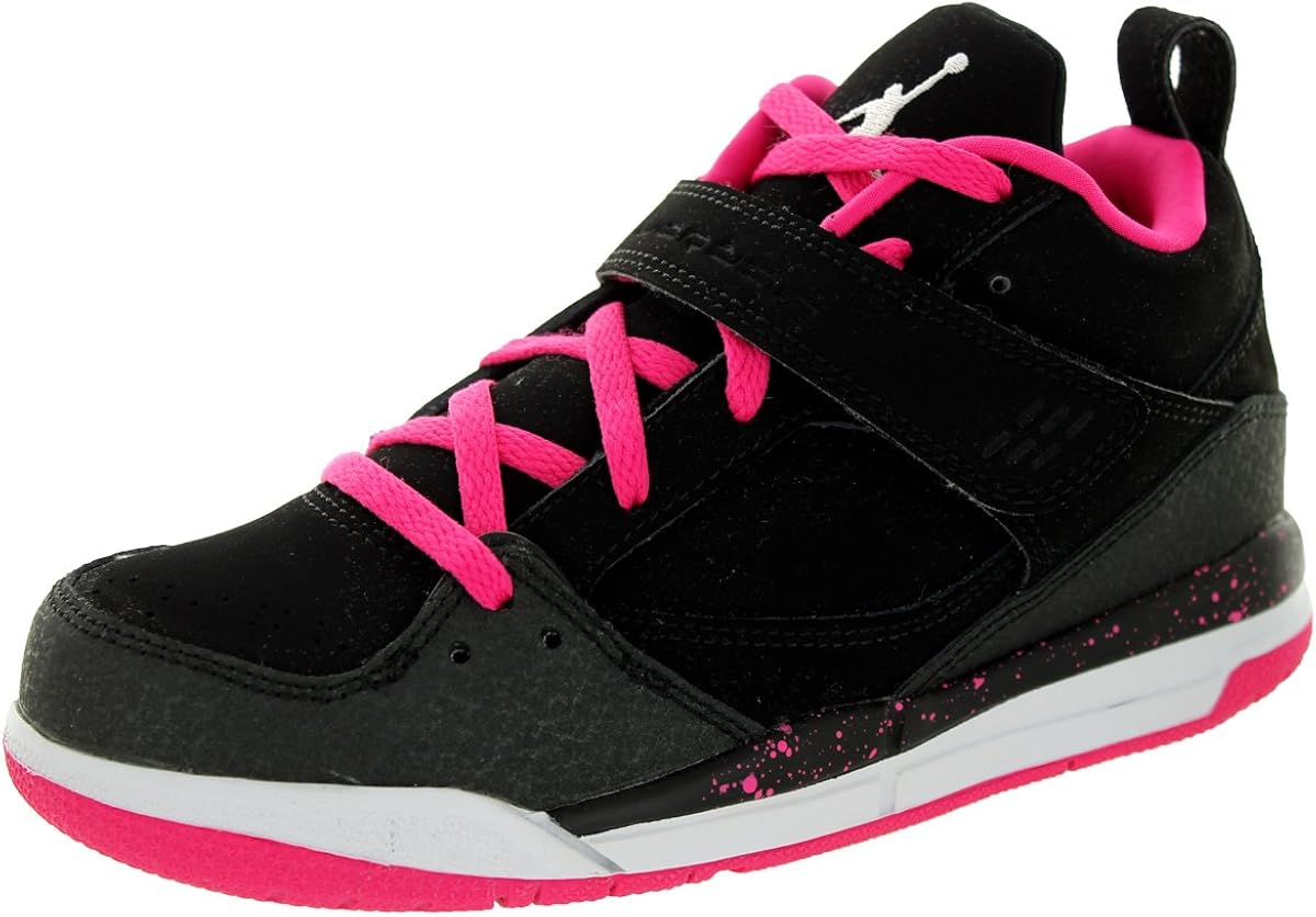 jordan flight pink and black