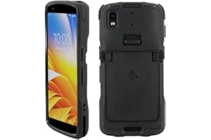 Mobilis Rugged Case for Zebra TC22 TC27 Mobile Computer, Reinforced Protective Case, Military Grade Shockproof, Compatible with Charging Accessories, Recycled Materials, Black