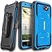 COVRWARE Aegis Series Case for Samsung Galaxy J7 Prime/J7 Sky Pro/J7 Perx/J7 V 2017/J7 2017 Heavy Duty Full-Body Rugged Holster Armor Case with Built-in Screen Protector, Belt-Clip, Kickstand, Blue