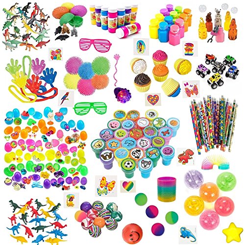 168 Pc Party Favor Toys For Kids - Bulk Party Favors For Boys And Girls - Awesome Toys For Goody Bags, Pinata Fillers or Prizes For Birthday Party Game