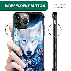 CARLOCA Compatible with iPhone 12 Pro Case,White