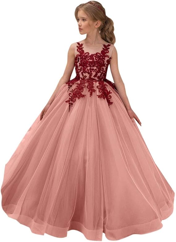 grand birthday dress for baby girl