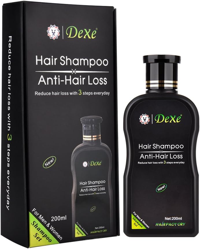HailiCare 200ML Anti-Hair Loss Hair Growth Shampoo Treatment Natural Ingredients, Effective Solution for Hair Thinning & Breakage, Stimulates Hair Re-growth for Men & Women