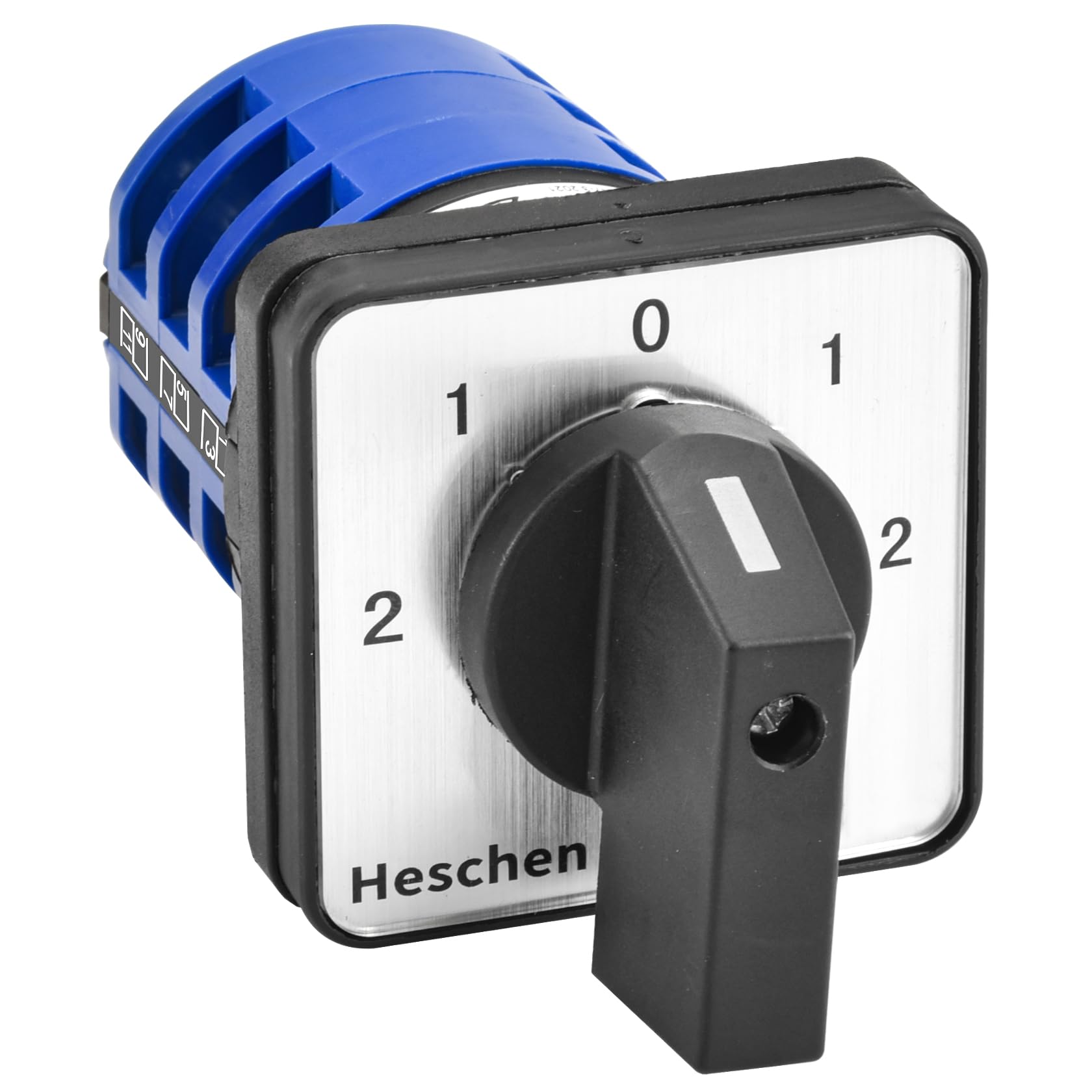 Heschen Universal Rotary Cam Selector Changeover Switch SZW26-32/133133.3 660V 32A 5 Position 3 Phase 12 Terminals