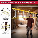 Excel Fibreglass Step Ladder 8 Treads 1.91m EN131 Non-Conductive Heavy Duty view 7