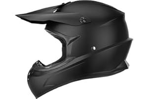 JAGASOL DOT Off Road Dirt Bike Motocross Helmet for Adults Men and Women, Dual Sport Full Face Motorcycle Helmet, ATV MX BMX Offroad Dirtbike Riding Helmet, DOT Approved