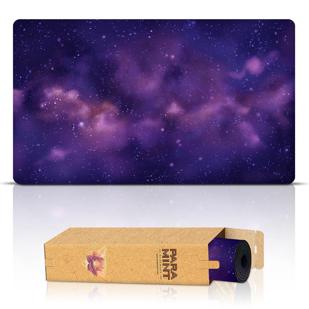 Paramint Cosmic Black (Stitched) - MTG Playmat - Compatible with Magic the Gathering Playmat - Play MTG, YuGiOh, TCG - Original Play Mat Art Designs & Accessories