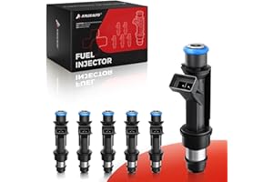 A Plus Auto 6PCS Fuel Injectors, Compatible with Chevrolet Trailblazer Trailblazer EXT, GMC Envoy Envoy XL XUV Canyon, Isuzu 