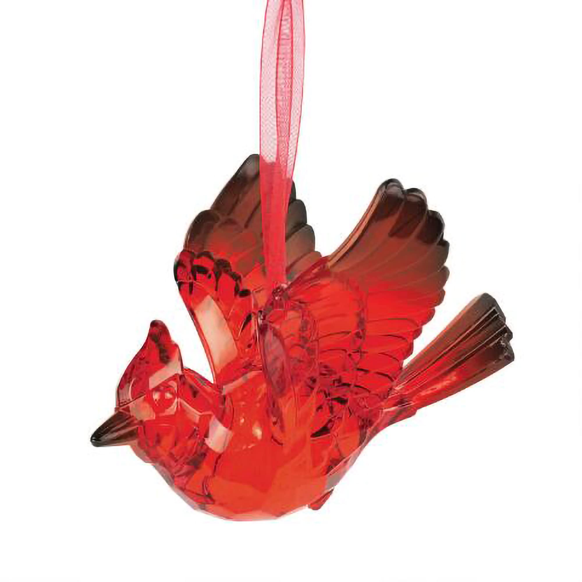 Department 56 Christmas Basics Cardinal Bird Hanging Ornament, 3.125 Inch, Red