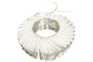 Huralona Renaissance Ruffled Cape - Retro Tulle Layered Victorian Collar