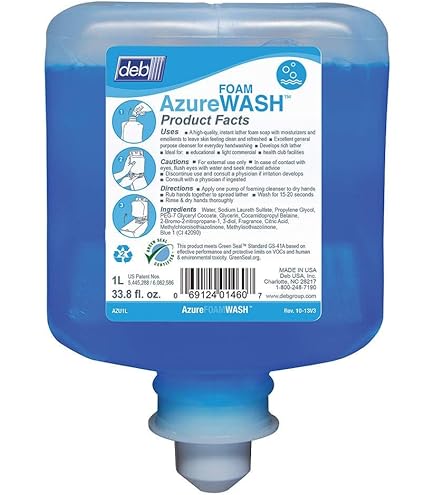 Amazon.com : DEB-AZU1L - Deb Refresh Azure FOAM Wash 1000ml Refill