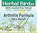 Avitech Herbal Bird Rx Arthritis Formula Pain Relief Bottle - 2oz.