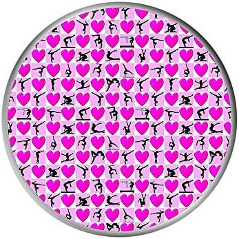 Pop Stand Sockets Wireless Stand - Relax Your Hand Easy to Watch - I LOVE GYMNASTICS PINK