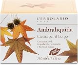 L'Erbolario Ambraliquida Perfumed Body Cream 250ml Moisturizing Hydrating view 3