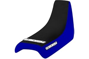 Enjoy MFG All Years Yamaha PW 50 Blue Sides/Black Top Full Gripper Seat Cover