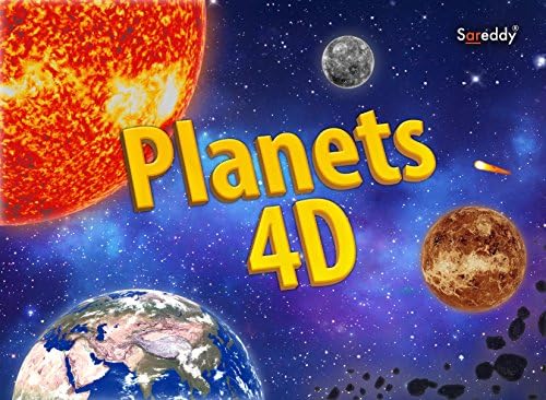 SAREDDY Planets 4D Augmented Reality Book