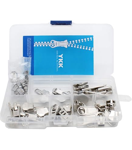yuk.ykk.kit.0509 yuk.ykk.kit.0509 Amazon.com: Zipper Repair Kit Solution Metal YKK