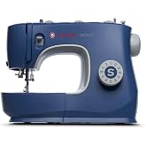 SINGER&reg; M3330 Navy Blue Sewing Machine with Accessories, beginner-friendly | 23 stitches deliver 97 applications, 1-step buttonhole, free arm, decorative stitches, for crafts, garments, home d&eacute;cor