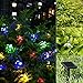 Solar LED String lights,Addlon Solar decorative lighting,23ft(7m) 50 LED 8work Modes,Blossom Ambiance lighting for Outdoor, Garden, Home, Wedding, Christmas party, Waterproof (Multicolor)