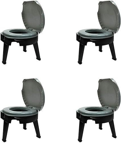 collapsible camping toilet