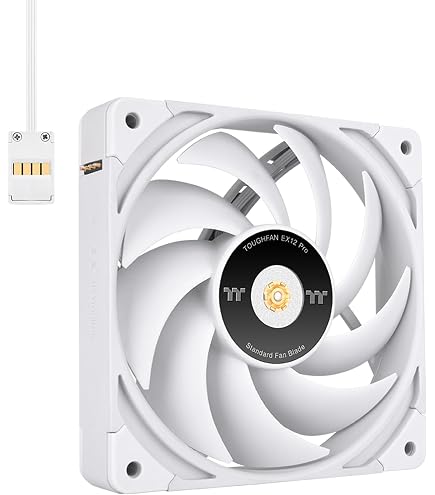 Amazon.com: Thermaltake TOUGHFAN EX14 Pro Snow PC Cooling Fan
